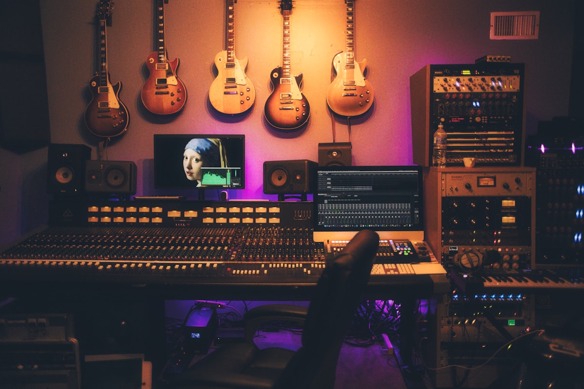 Music production and digital audio workstation